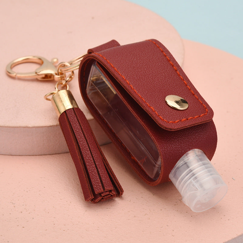 sub-bottling leather keychain MIC-KC-WS029