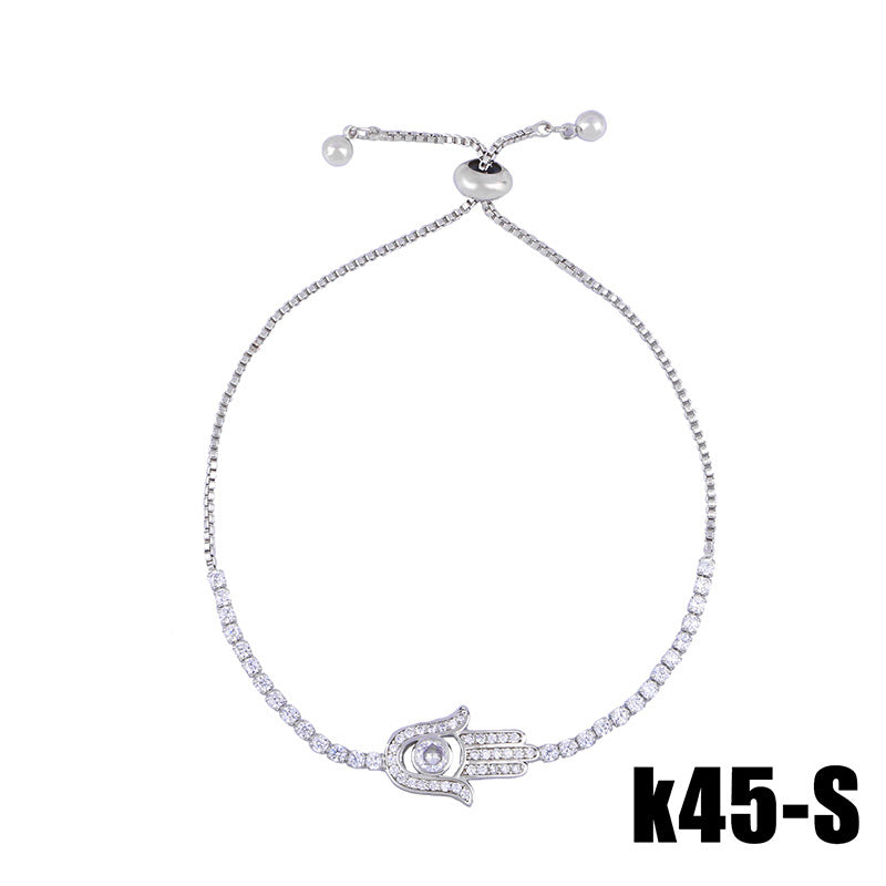 Alloy Eye Life Tree Bracelet MYA002BT048