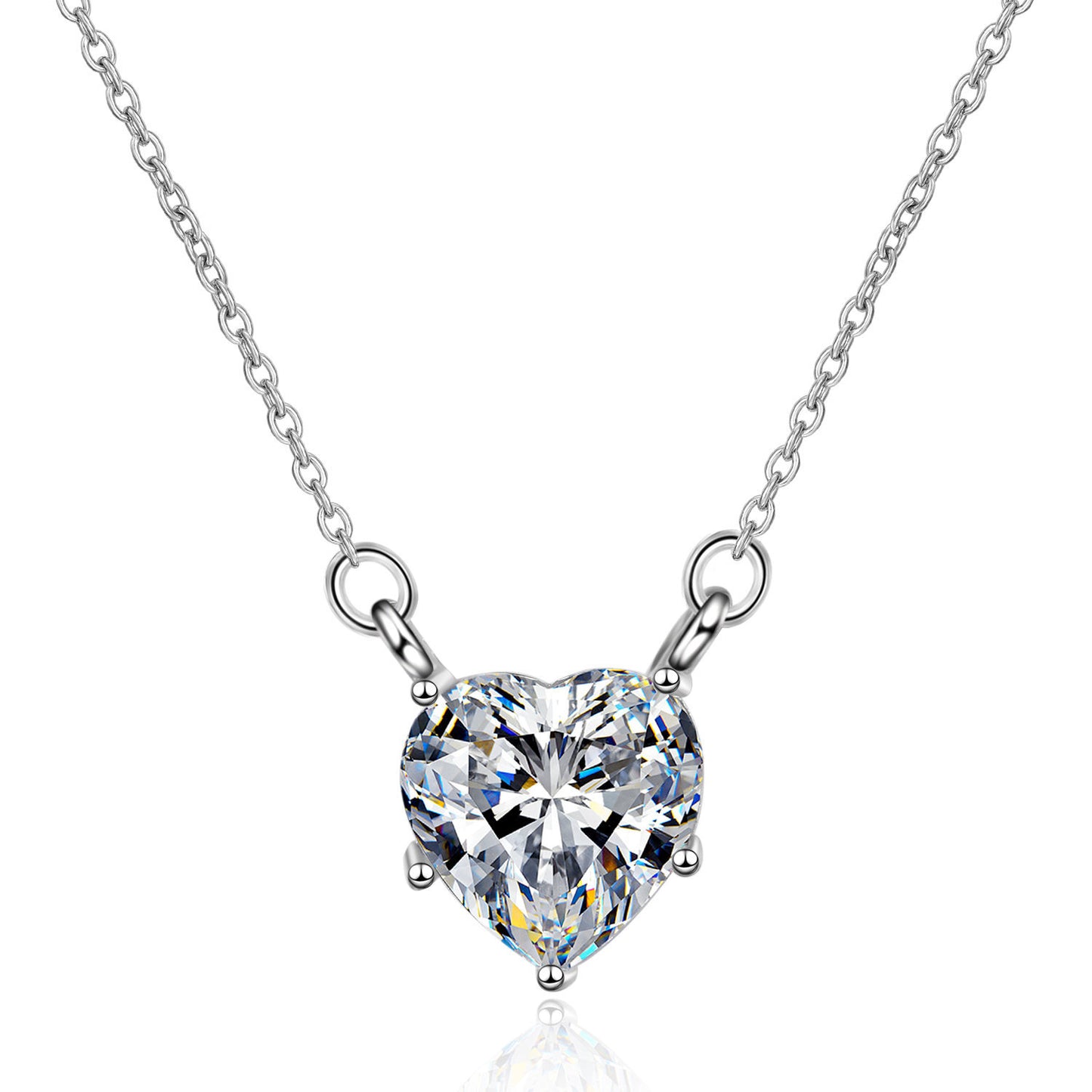 Copper moissanite Necklace MYA001NE059