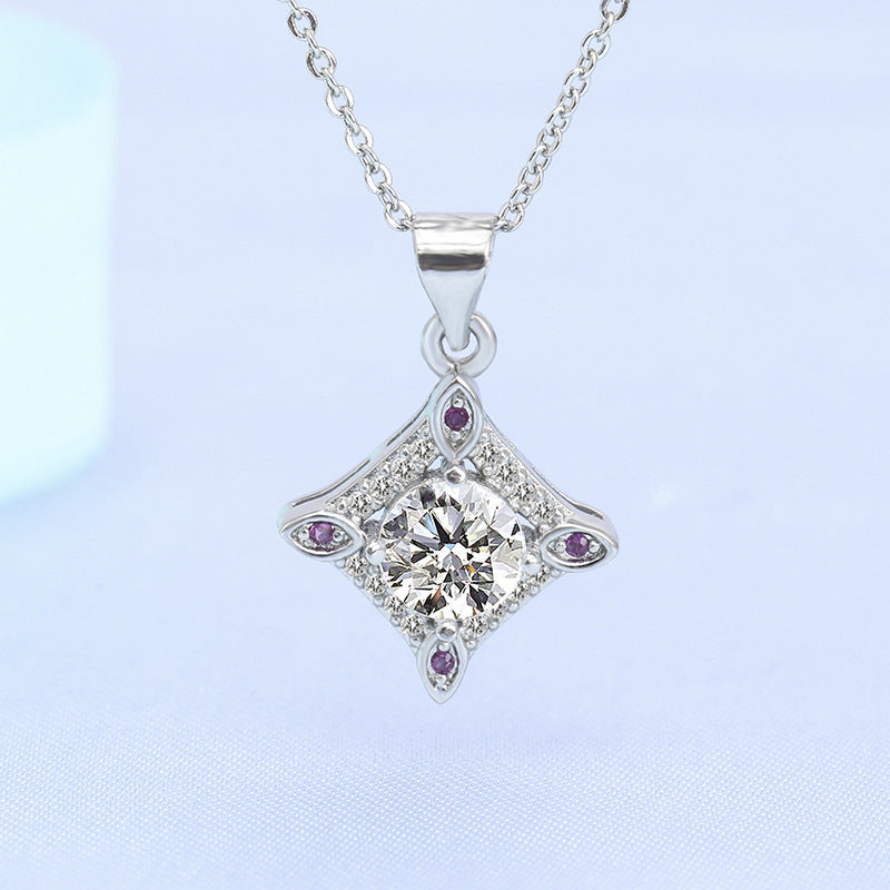 Bronze Chinese Style Diamond Necklace MYA001NE031