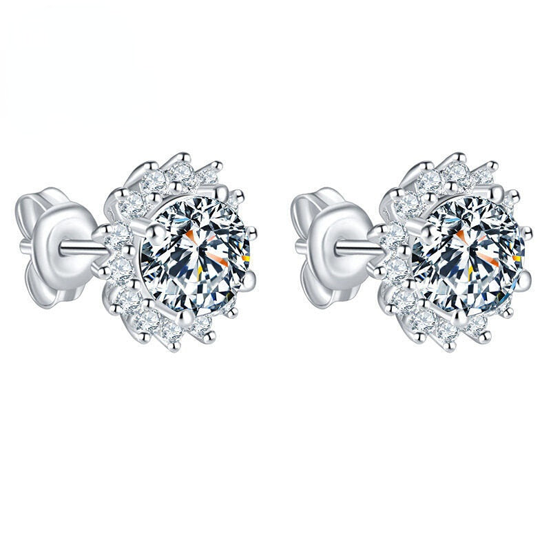 Pendientes cobre zirconio MIA001ES007