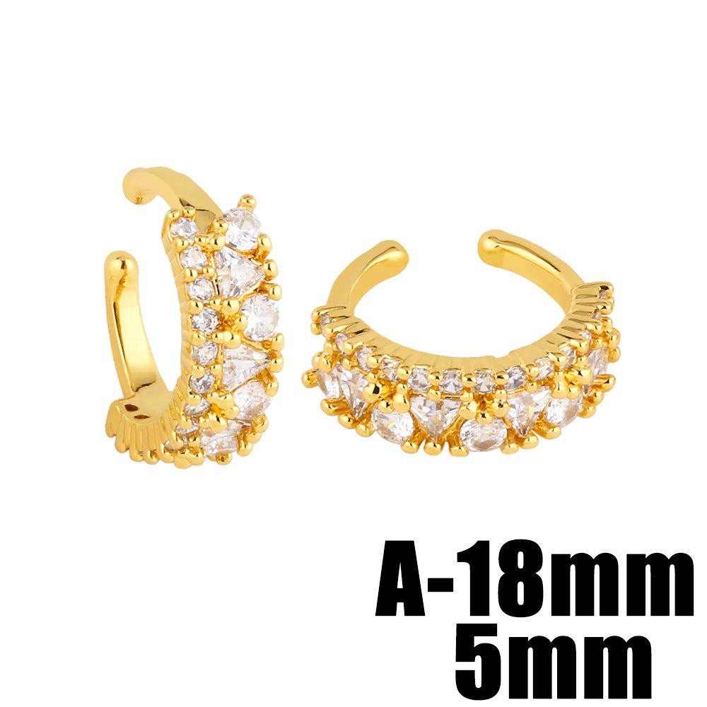 Alloy minimalist cool style earrings MYA002ES030