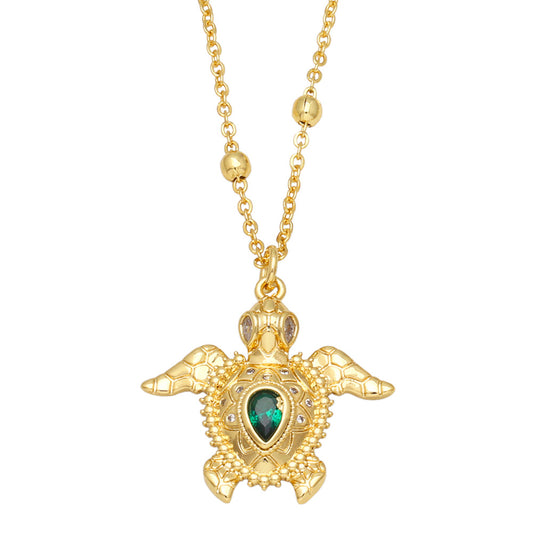 Alloy Animal Bird Necklace MYA002NE043