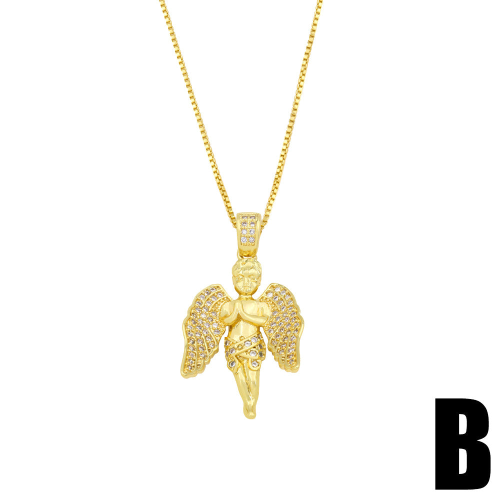 Alloy New Hip Hop Necklace MYA002NE026