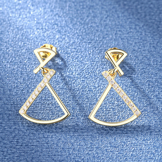 Copper temperament Korean version earrings MYA001ES099